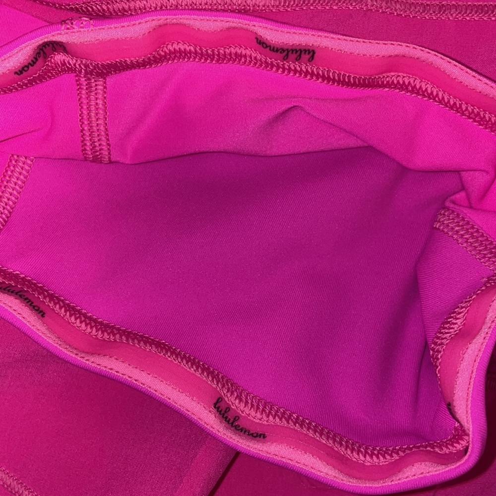 NWT Lululemon Pace Rival Tennis Skirt POW Pink Regular 6 - Picture 11 of 15